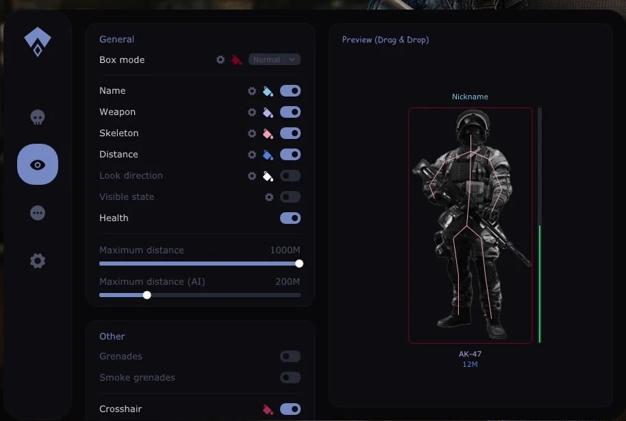 Undetected Mod Menu for Escape from Tarkov