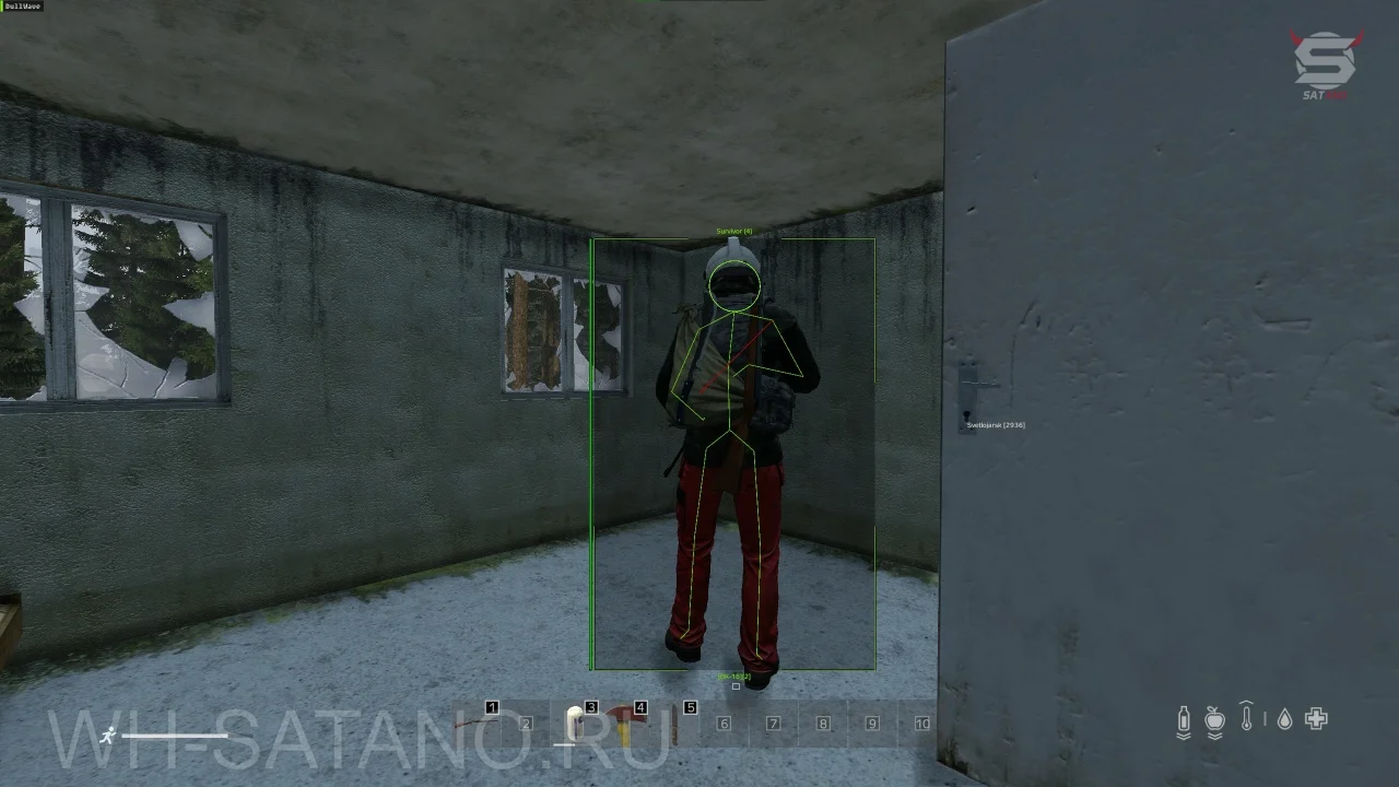 Чит Wallhack / ESP / Skeleton на Игроков | Dayz Standalone Dullwave