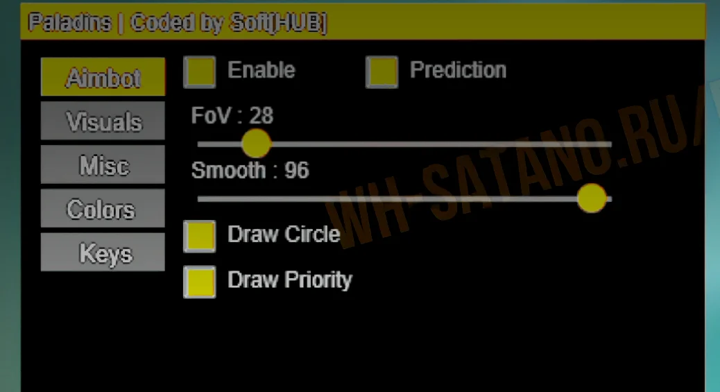 Mod Menu for Paladins (Undetected, Protected)
